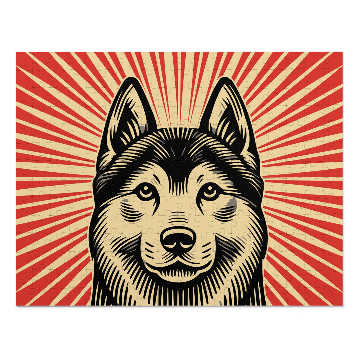 Norwegian Elkhound Jigsaw Puzzle