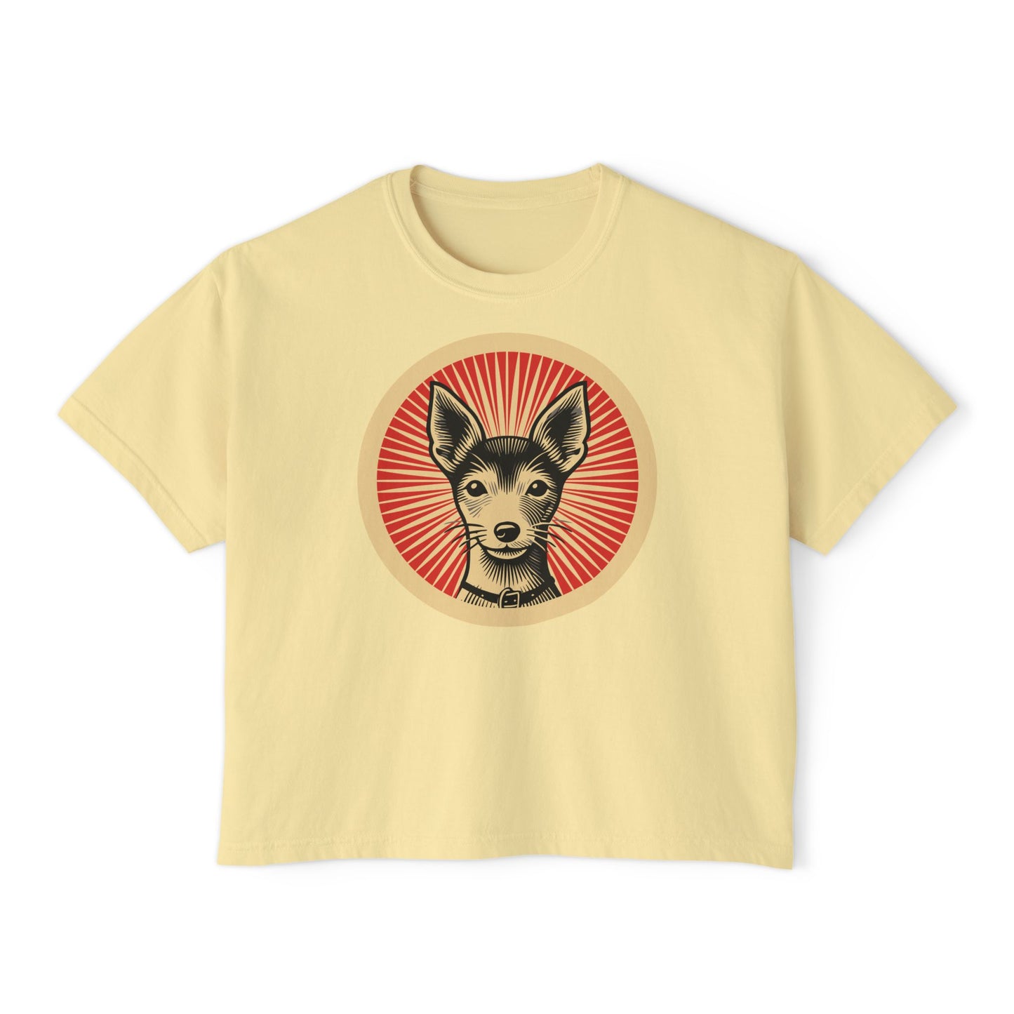 Toy Fox Terrier Women's Boxy Tee