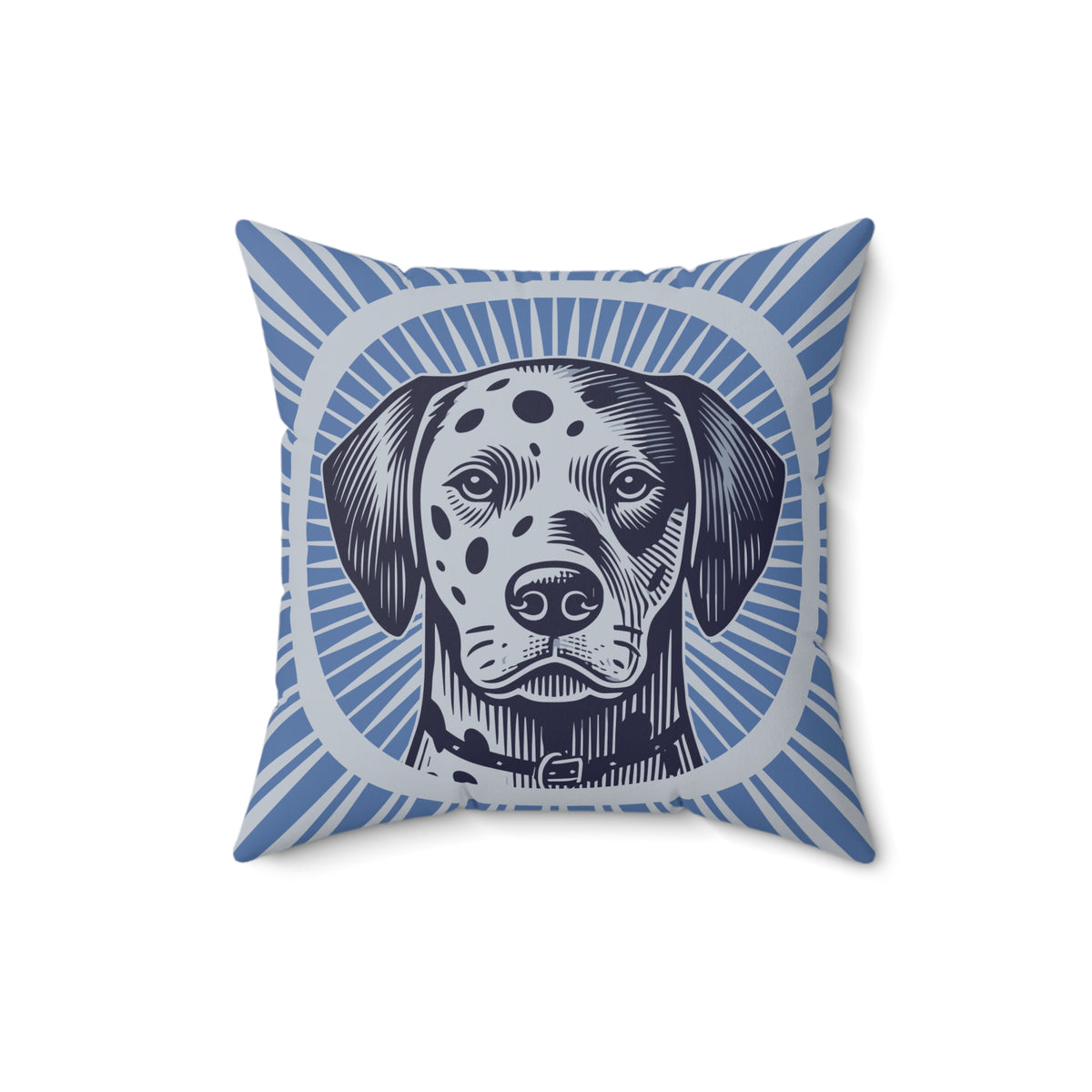 Dalmatian Pillow — 16" × 16"