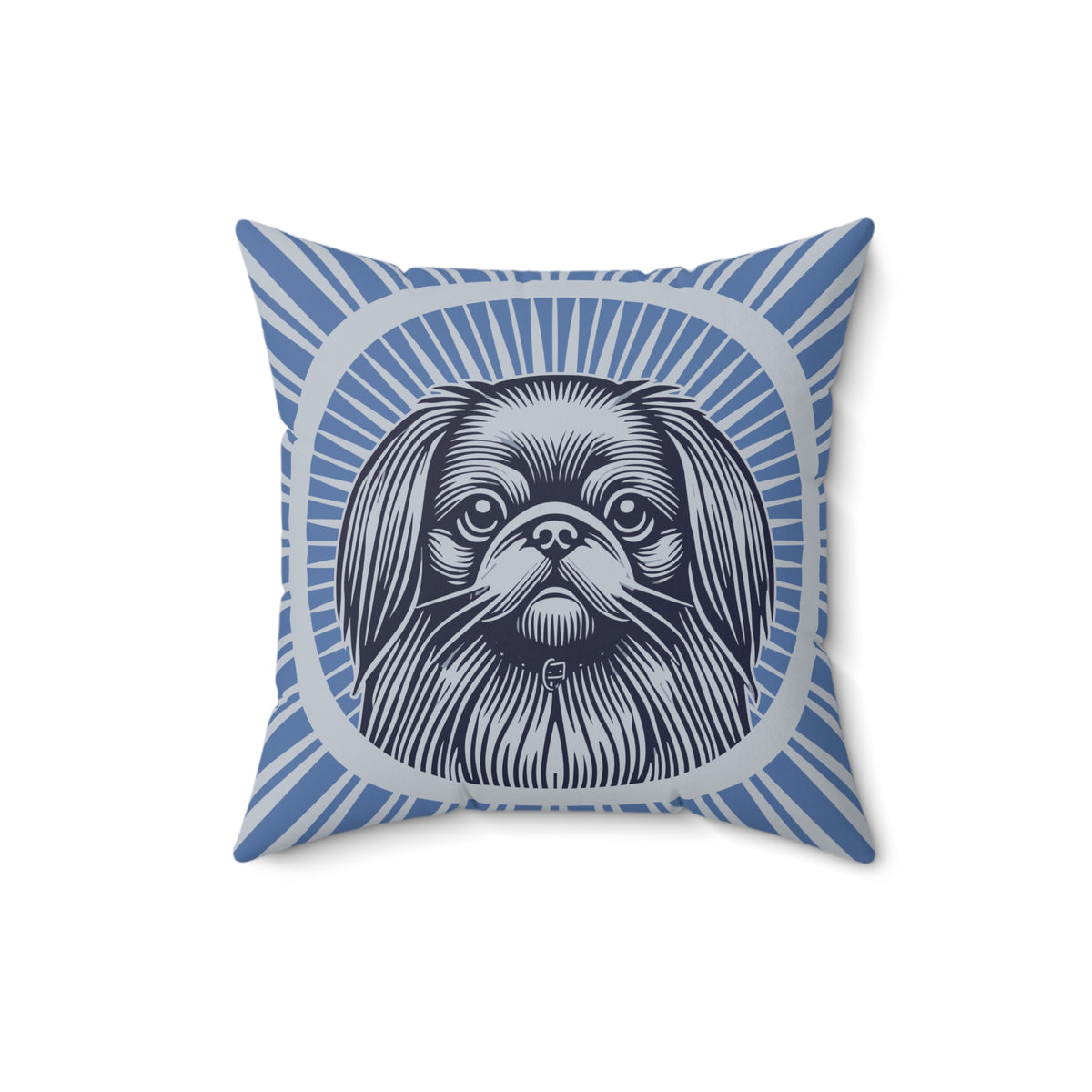 Pekingese Pillow — 16" × 16"