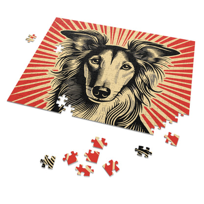 Silken Windhound Jigsaw Puzzle