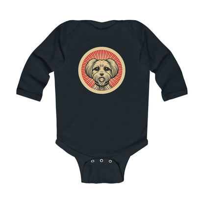 Maltese Long Sleeve Bodysuit for Infants