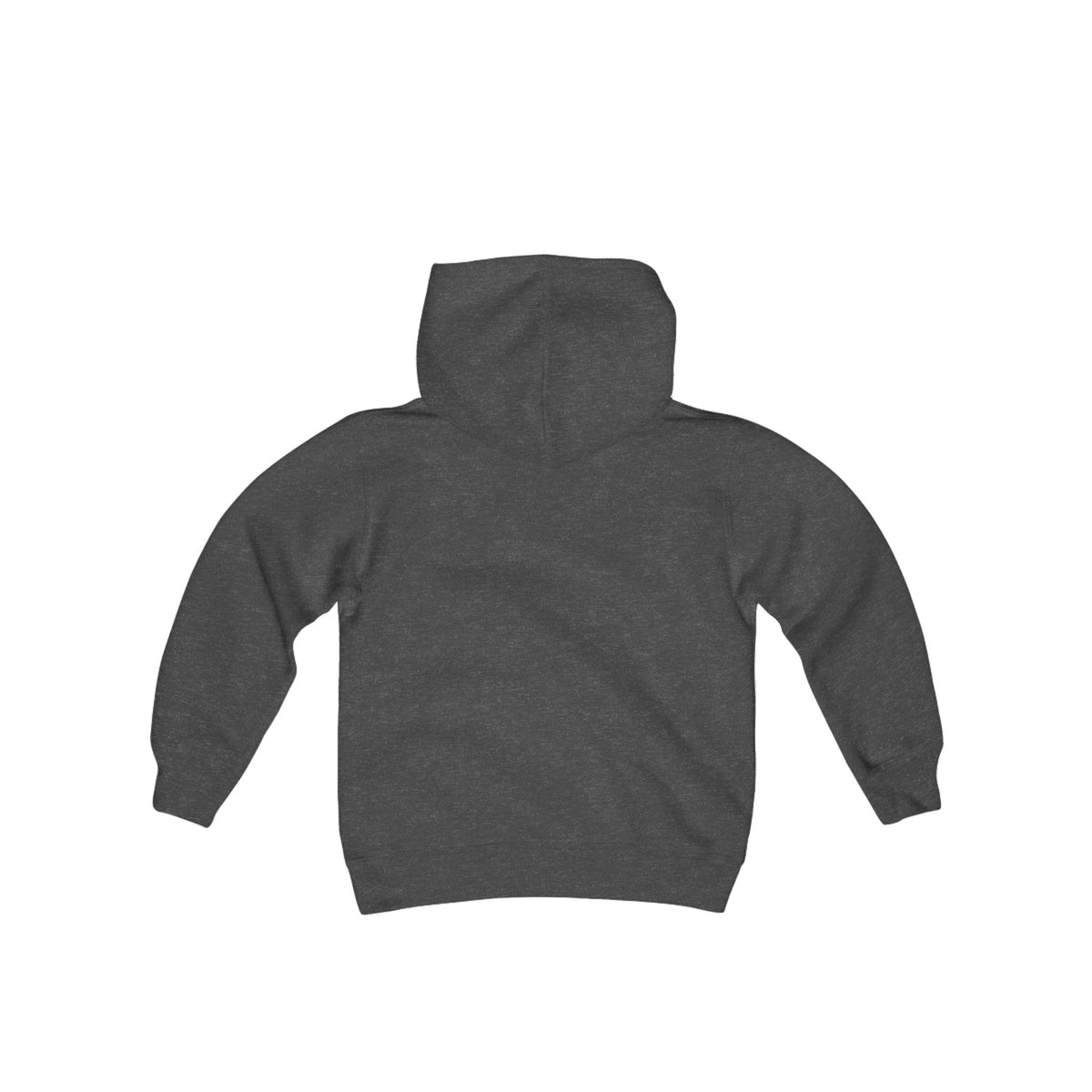 Affenpinscher badge art in a ring of red rays on a kids' hoodie