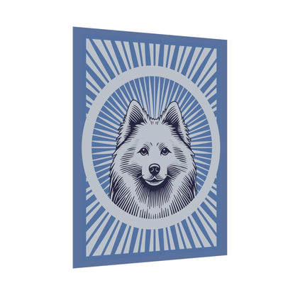 American Eskimo Dog Art Print