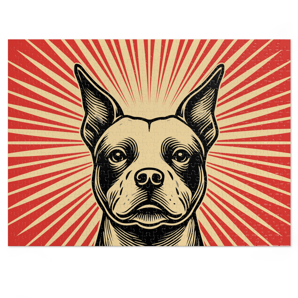 Staffordshire Bull Terrier Jigsaw Puzzle — 20.5" × 15" (500 pcs)