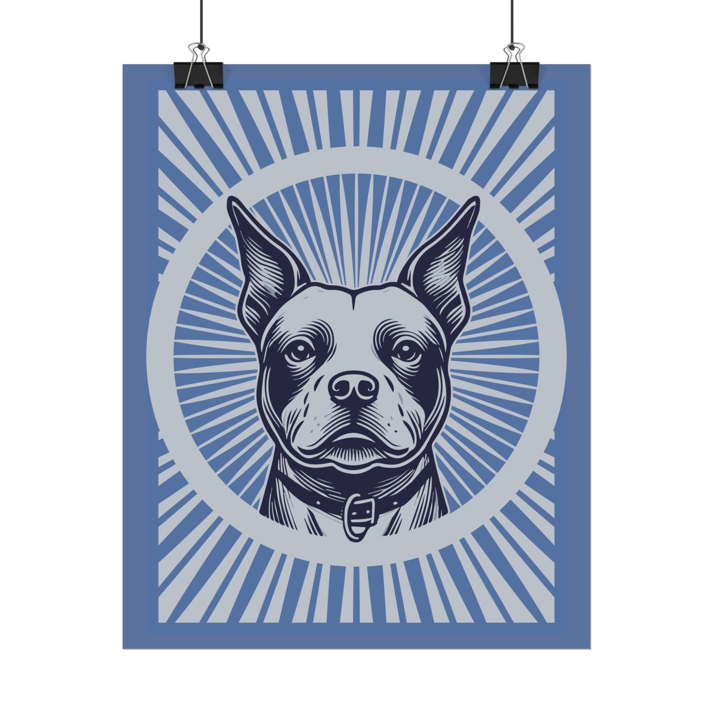 Staffordshire Bull Terrier Art Print