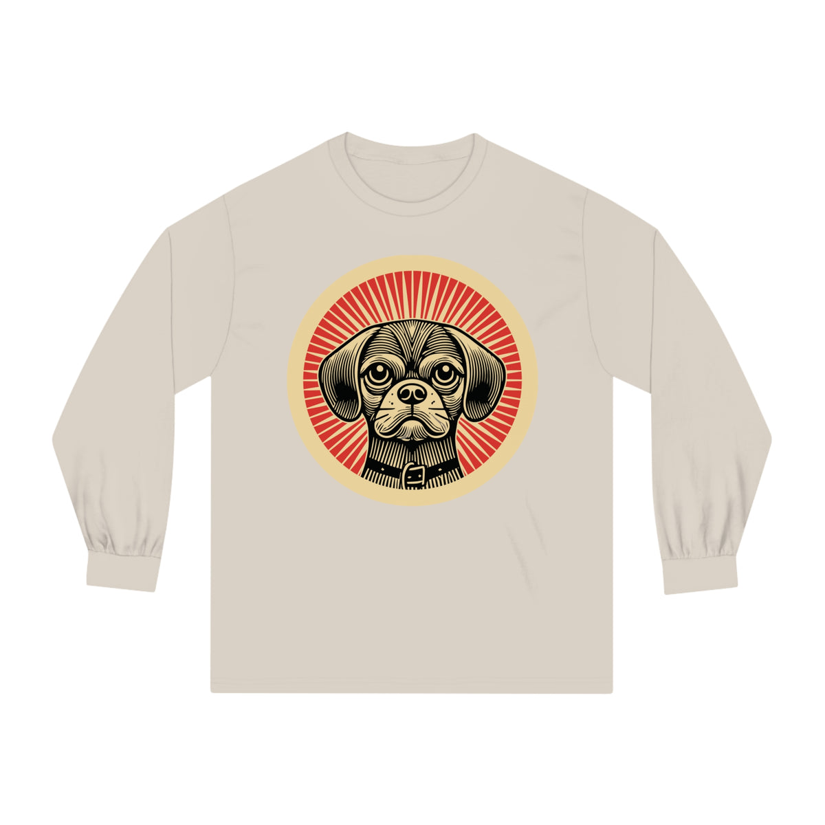 Puggle Long Sleeve Tee — Sand