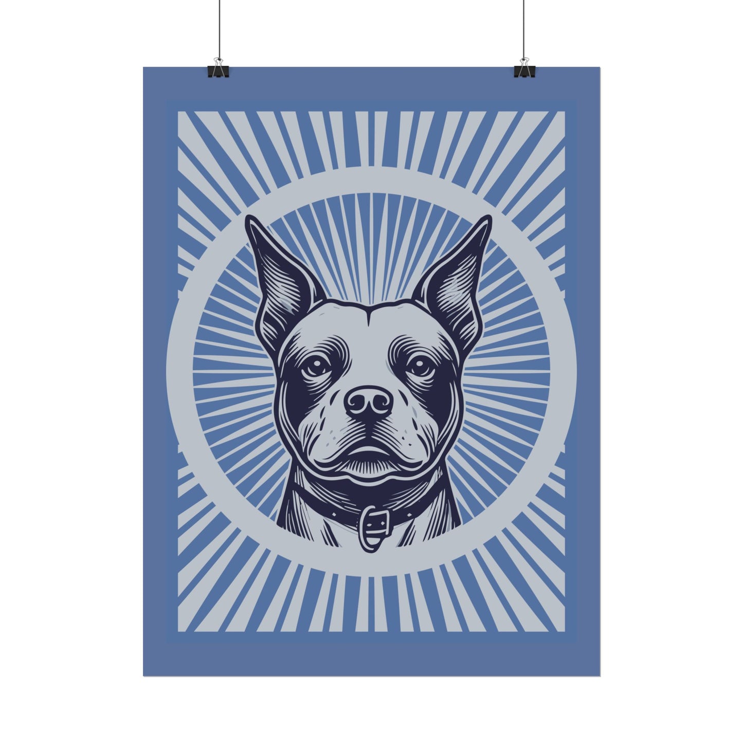 Staffordshire Bull Terrier Art Print
