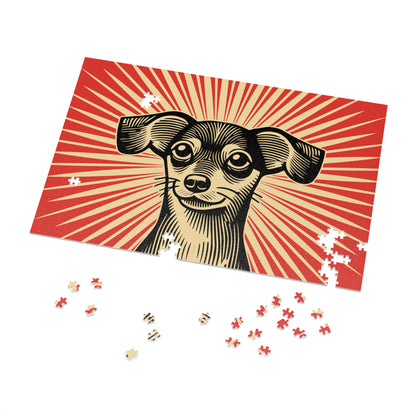Chiweenie Jigsaw Puzzle