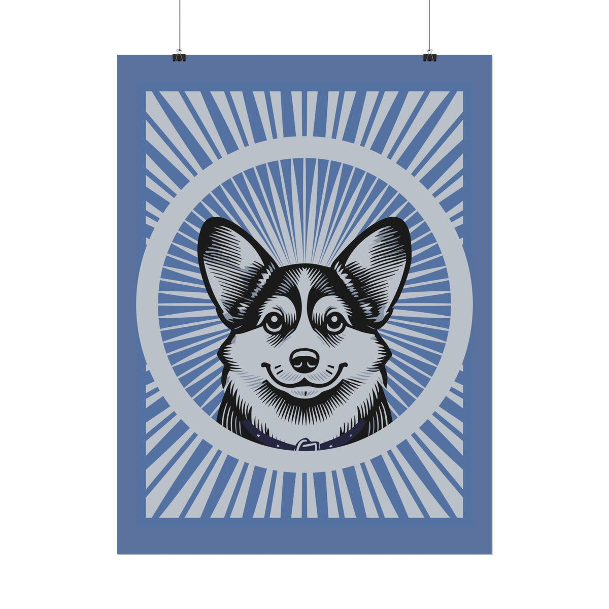 Pembroke Welsh Corgi Art Print — view 11