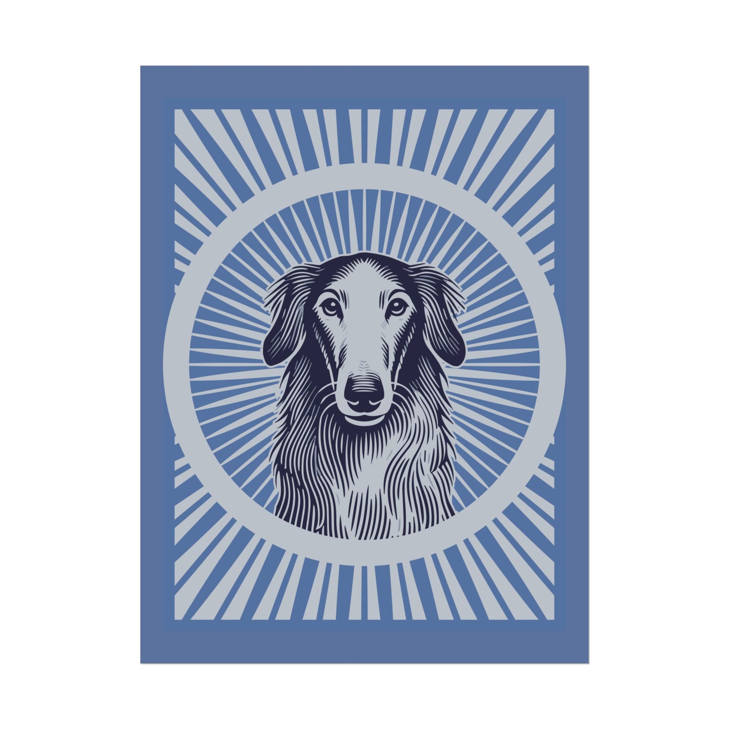 Borzoi Art Print