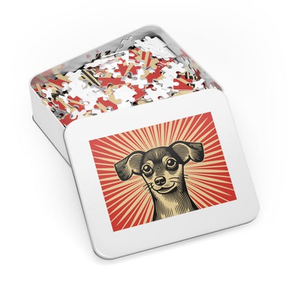 Chiweenie Jigsaw Puzzle
