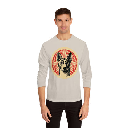 Basenji Long Sleeve Tee for Adults