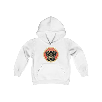 Rottweiler Heavy Hoodie for Kids