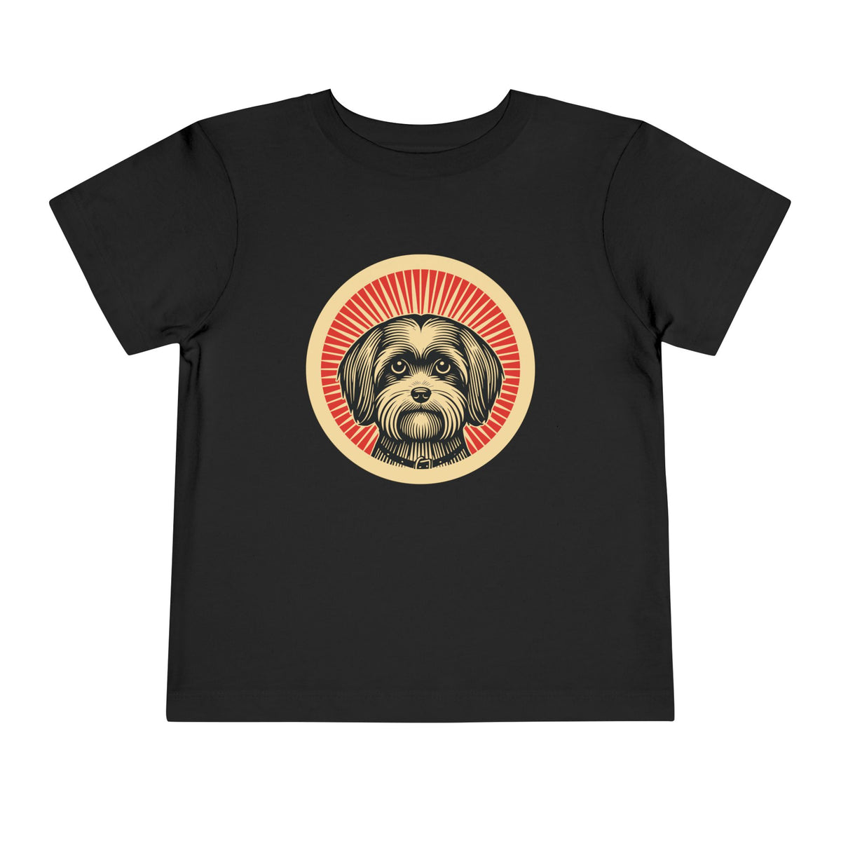 Havanese Toddler Tee — Black