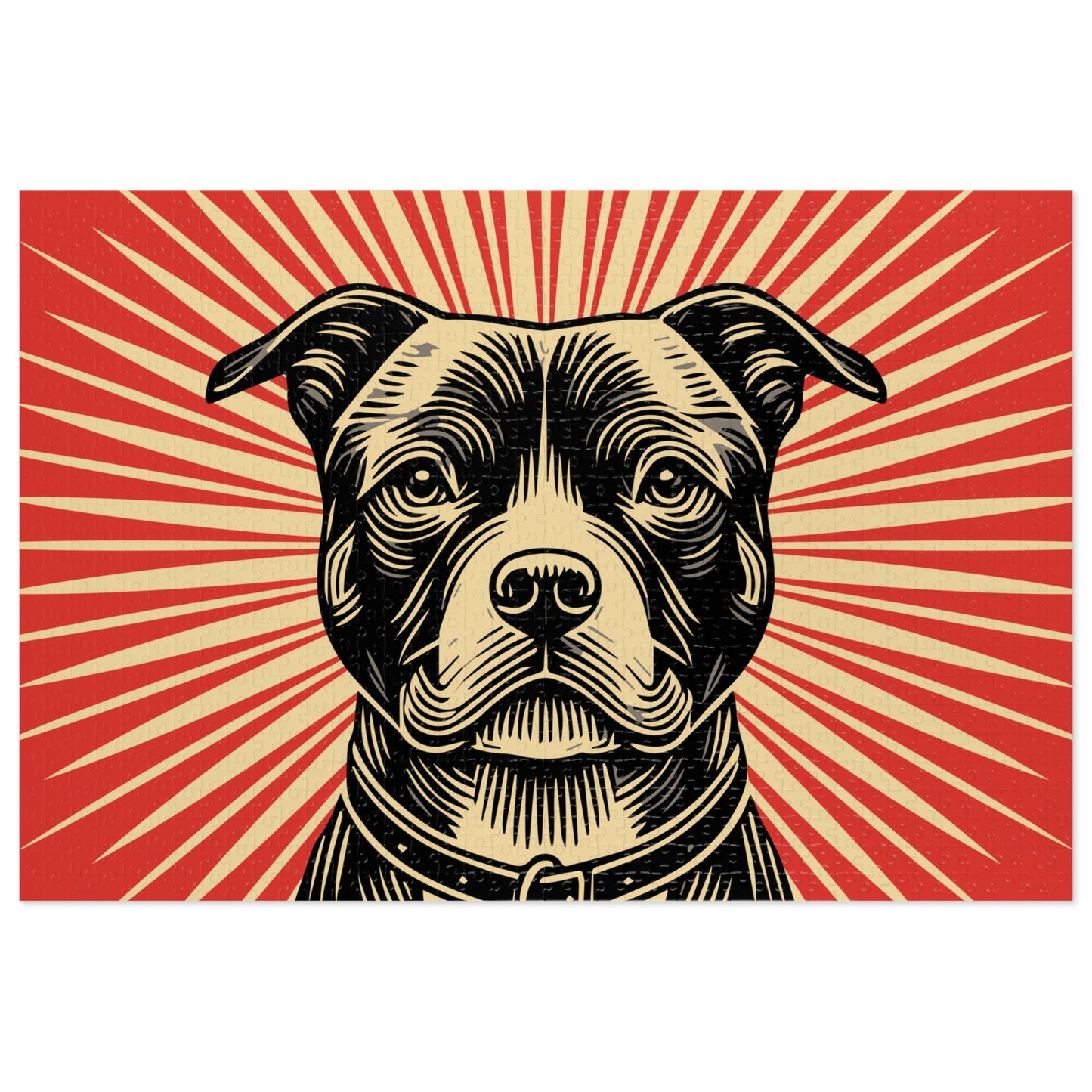 American Staffordshire Terrier Jigsaw Puzzle