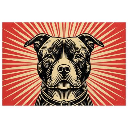 American Staffordshire Terrier Jigsaw Puzzle