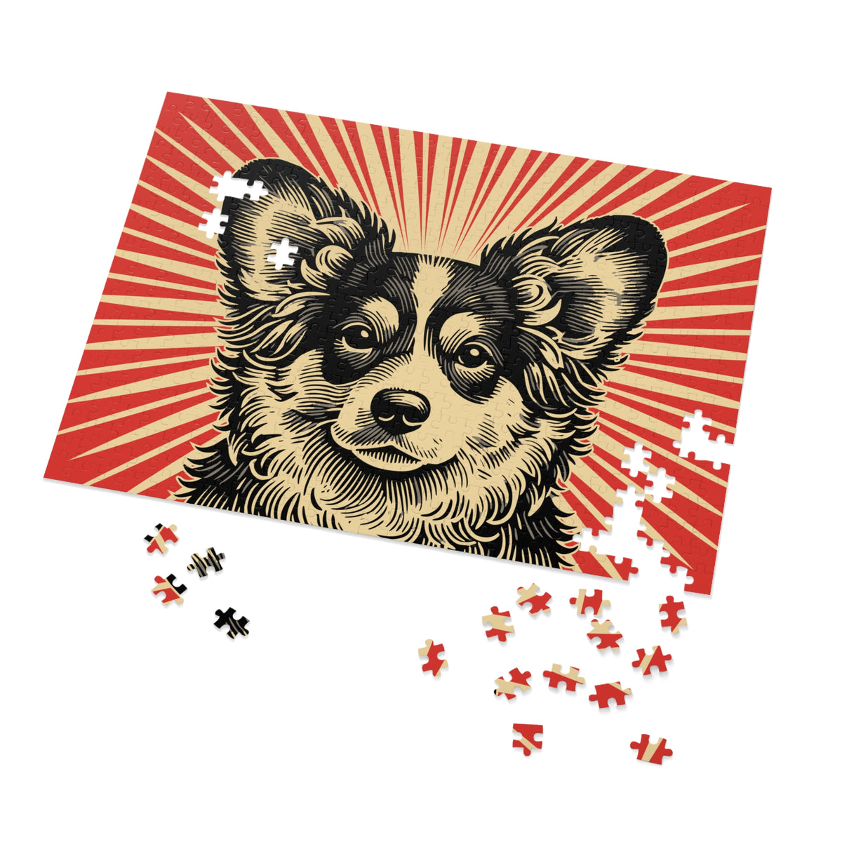 Corgipoo Jigsaw Puzzle — view 6