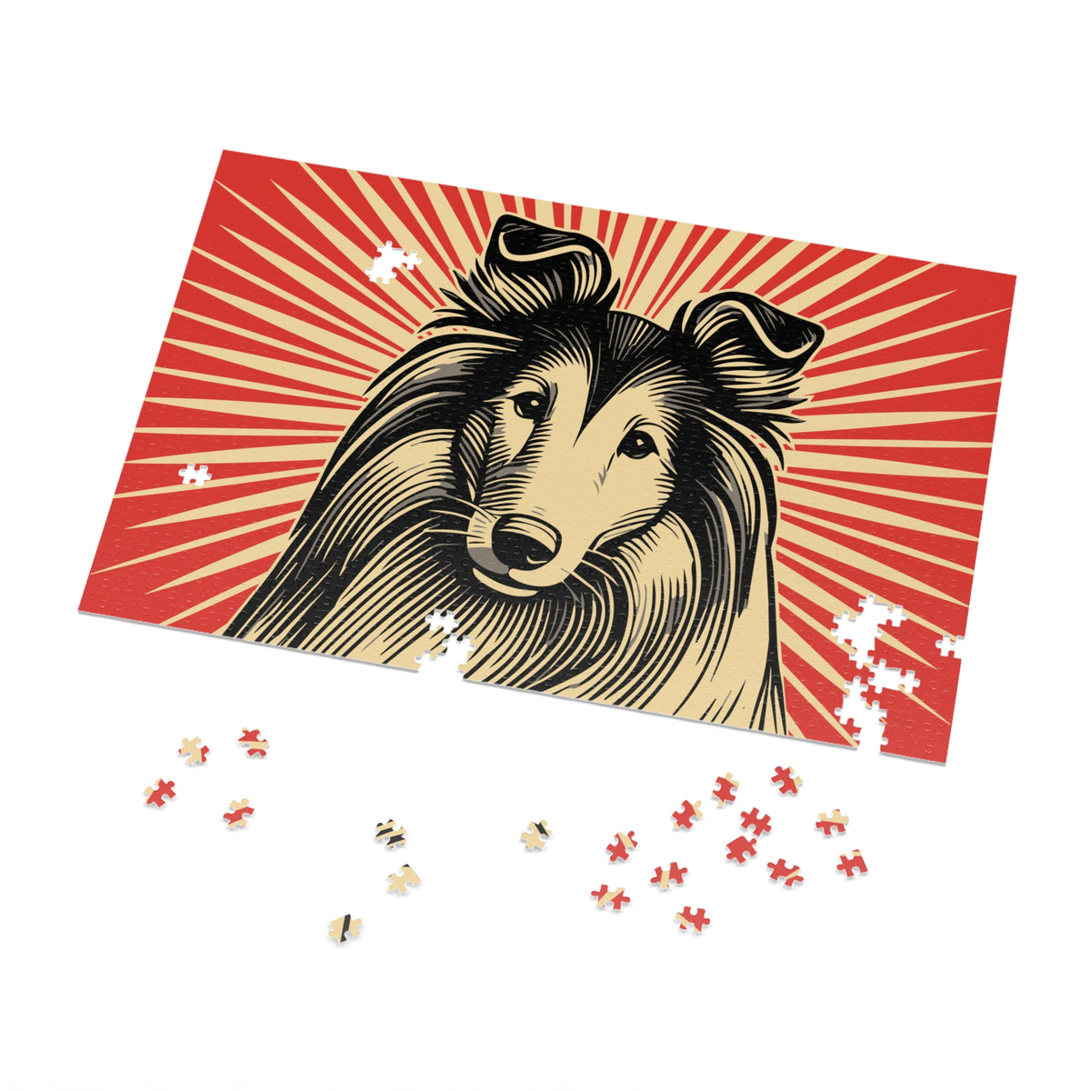 Collie Jigsaw Puzzle — view 4