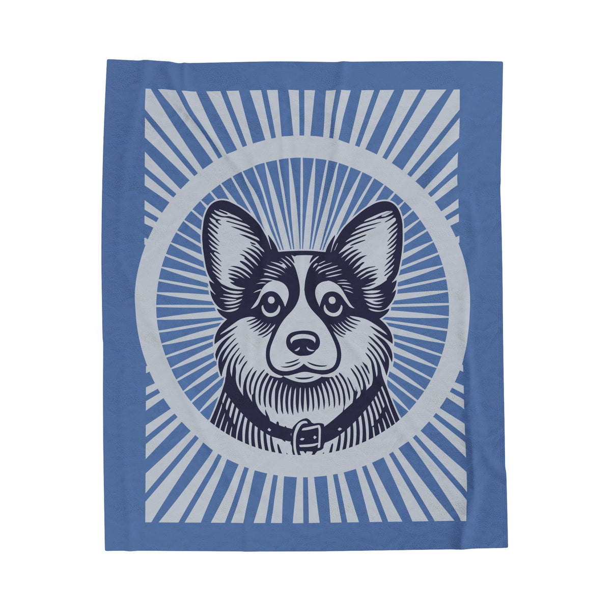 Corgipoo Blanket — 50" × 60"