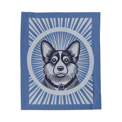 Corgipoo Blanket