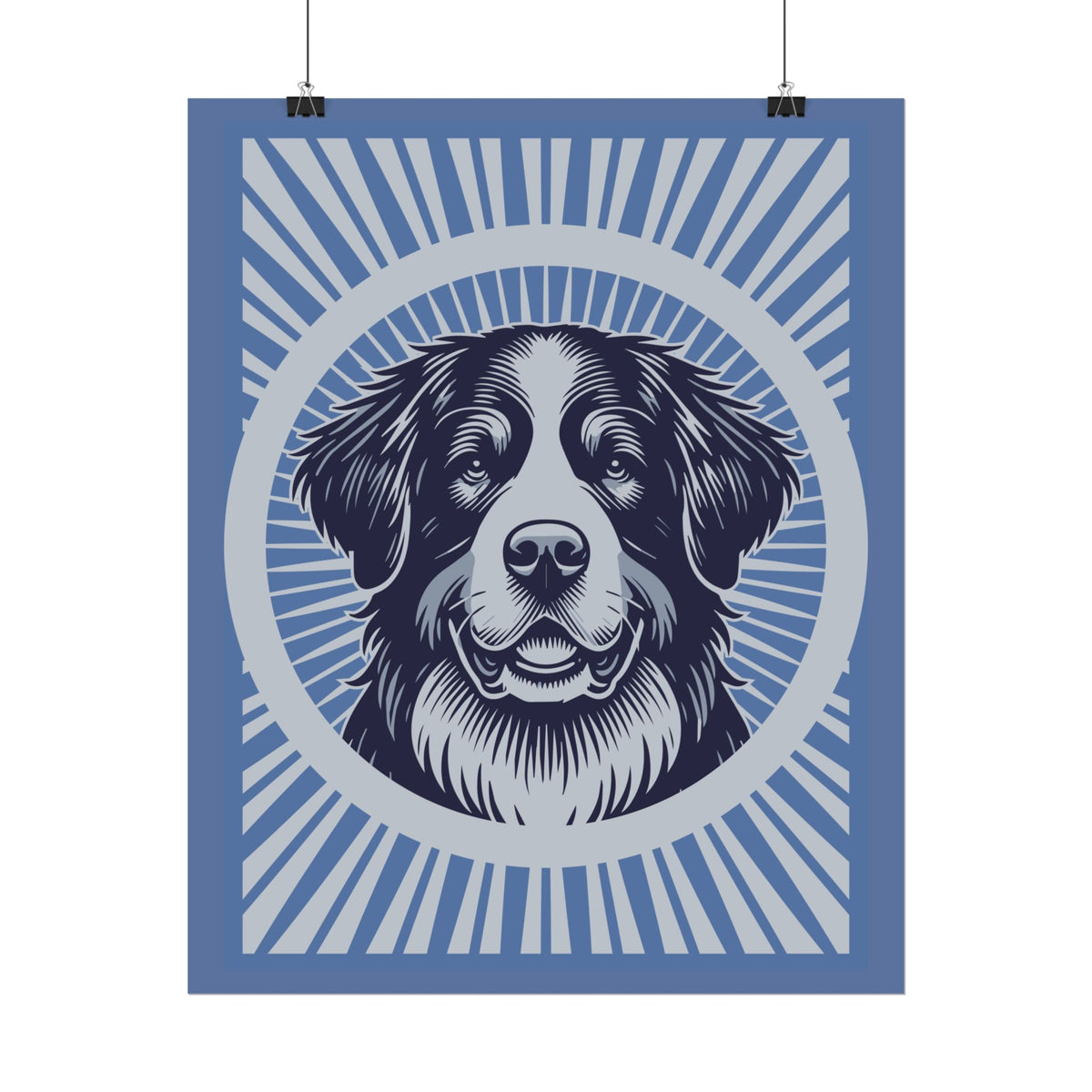 Bernese Mountain Dog Art Print — view 5