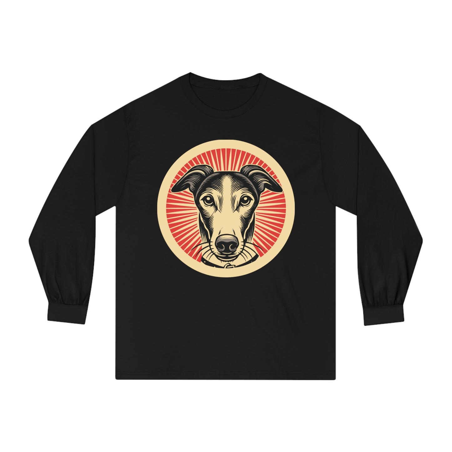 Greyhound Long Sleeve Tee for Adults