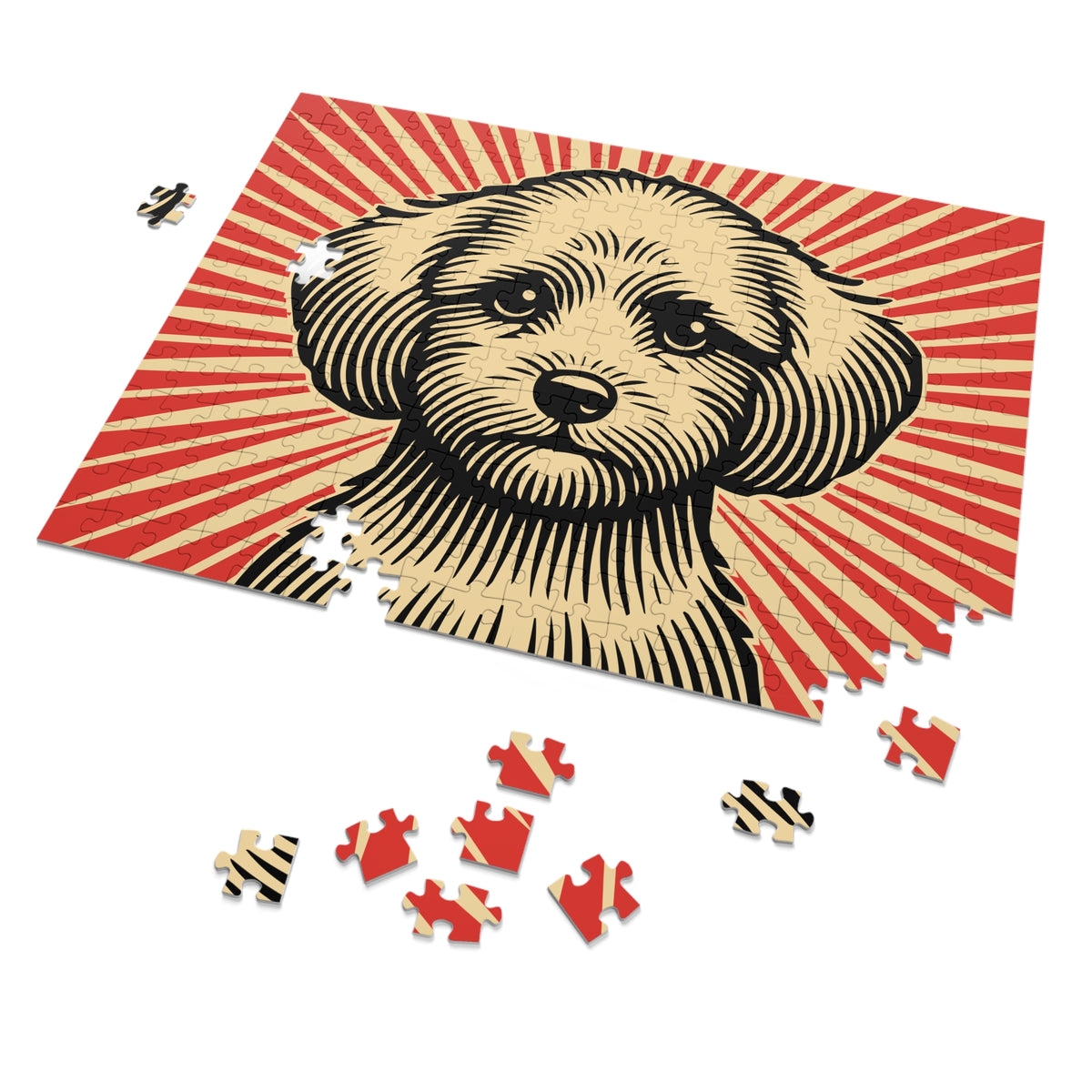 Maltipoo Jigsaw Puzzle — view 2