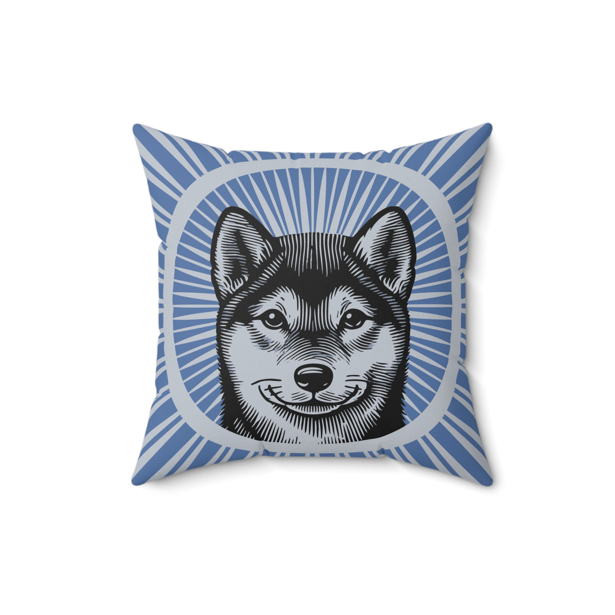 Shiba Inu Pillow — 16" × 16"
