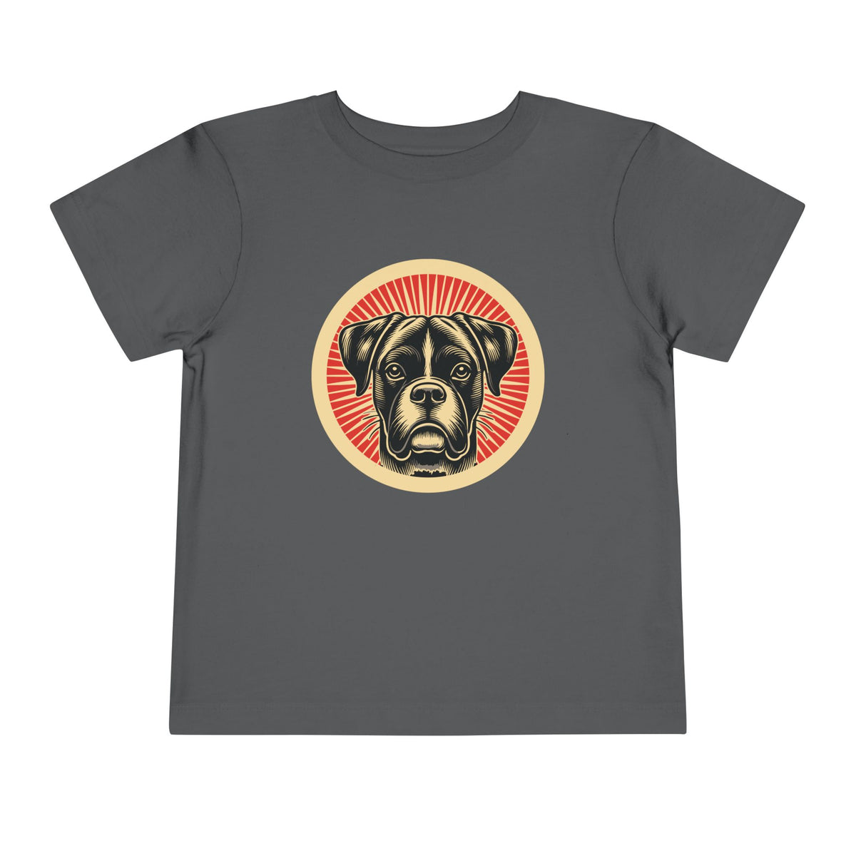 Boxer Toddler Tee — Asphalt