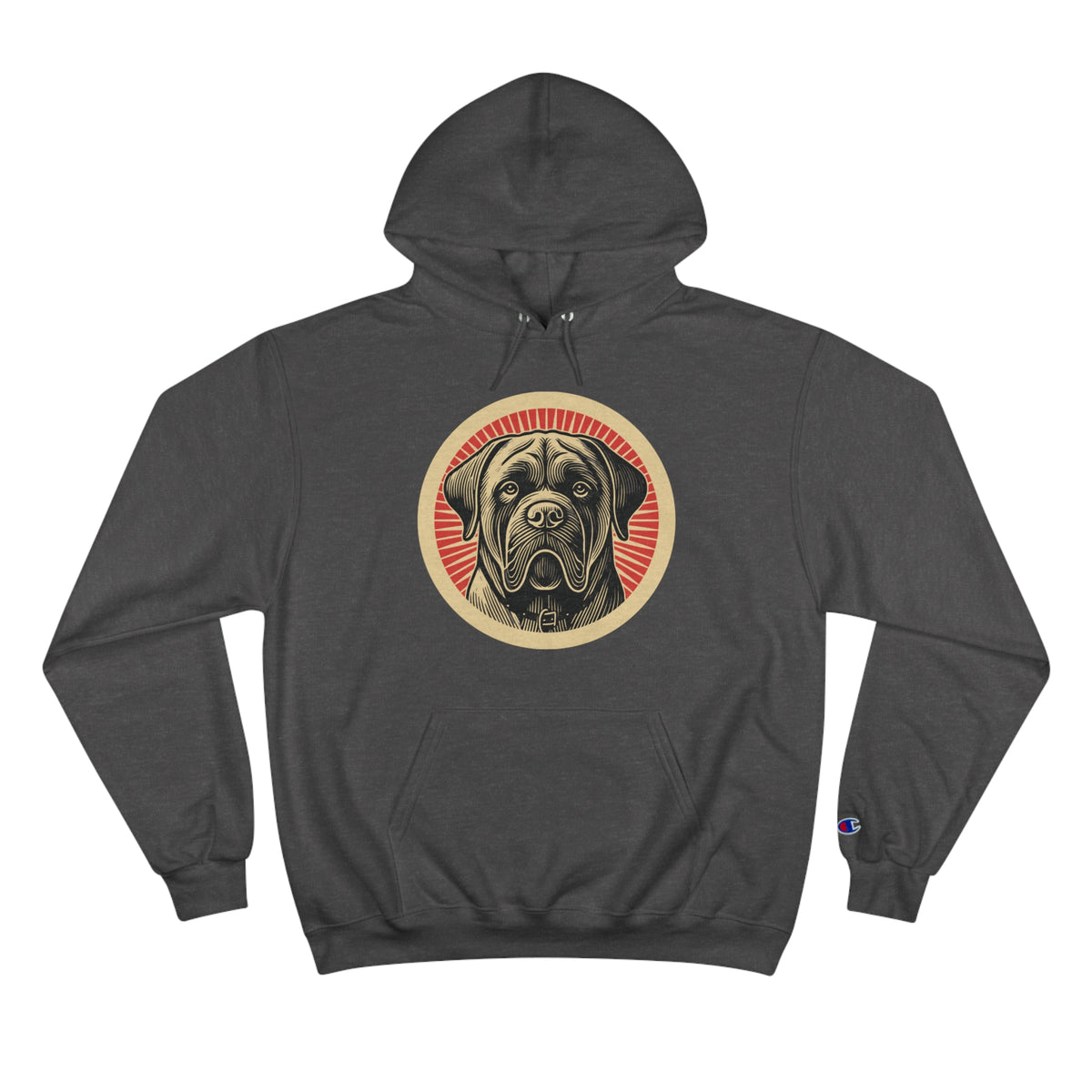 Mastiff Champion Hoodie — Charcoal Heather