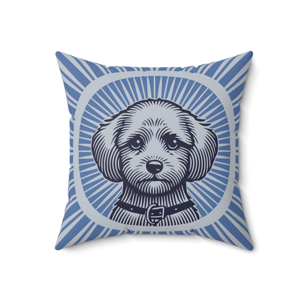 Maltipoo Pillow — 18" × 18"
