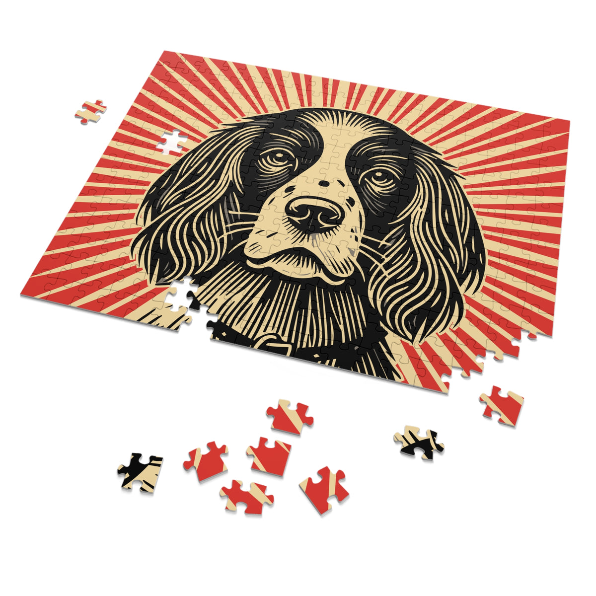 English Springer Spaniel Jigsaw Puzzle — view 2