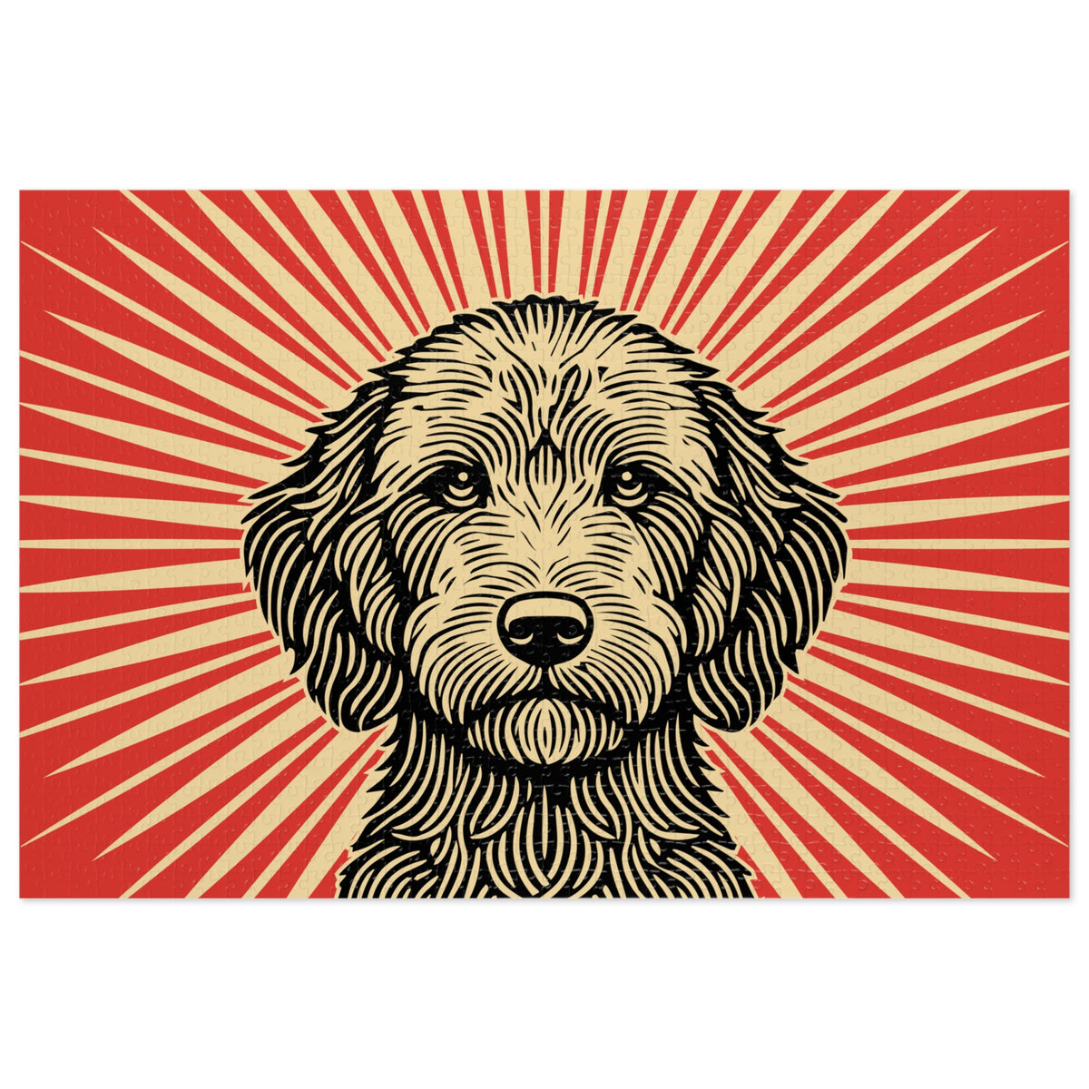 Labradoodle Jigsaw Puzzle — 29.25" × 19.75" (1000 pcs)