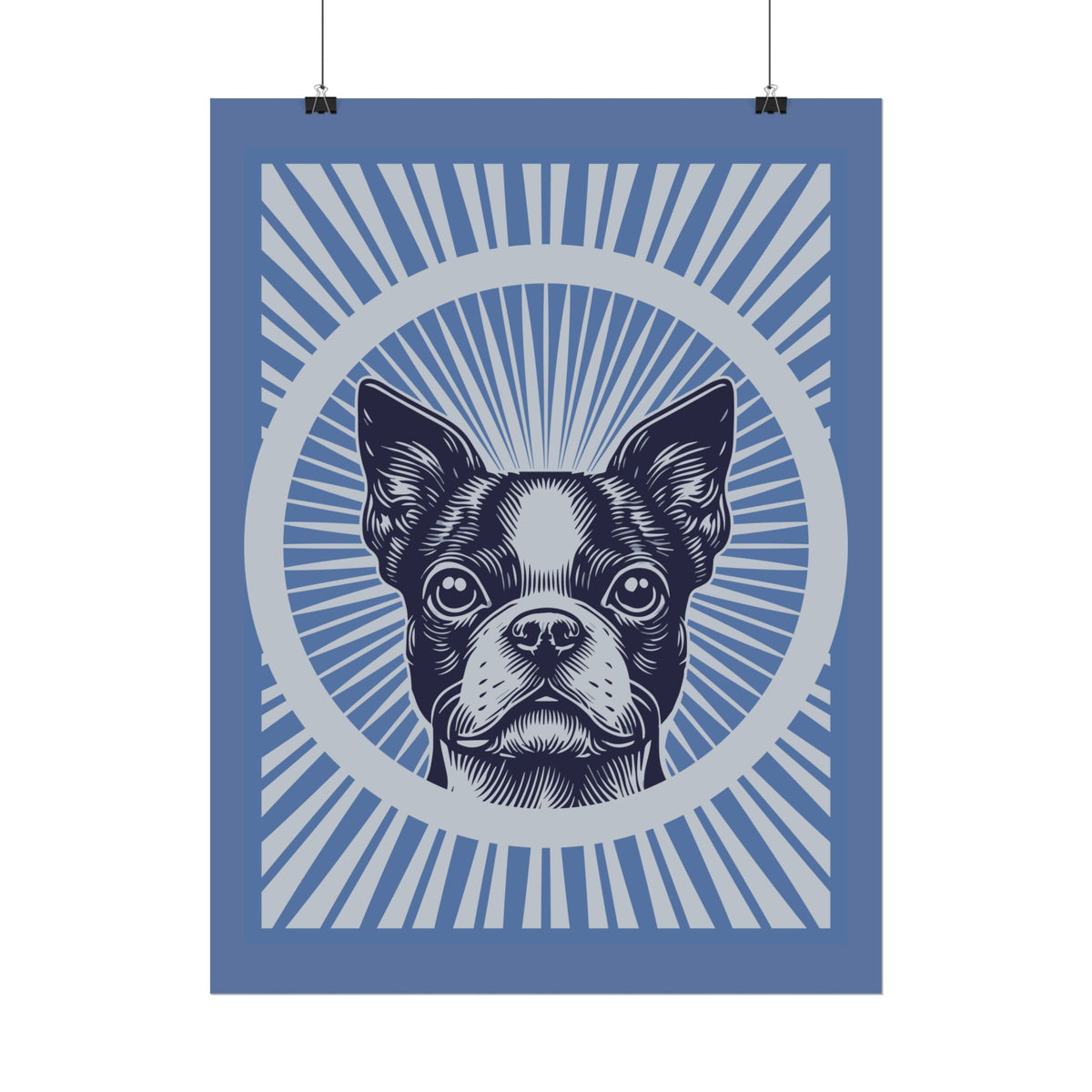 Boston Terrier Art Print — view 8
