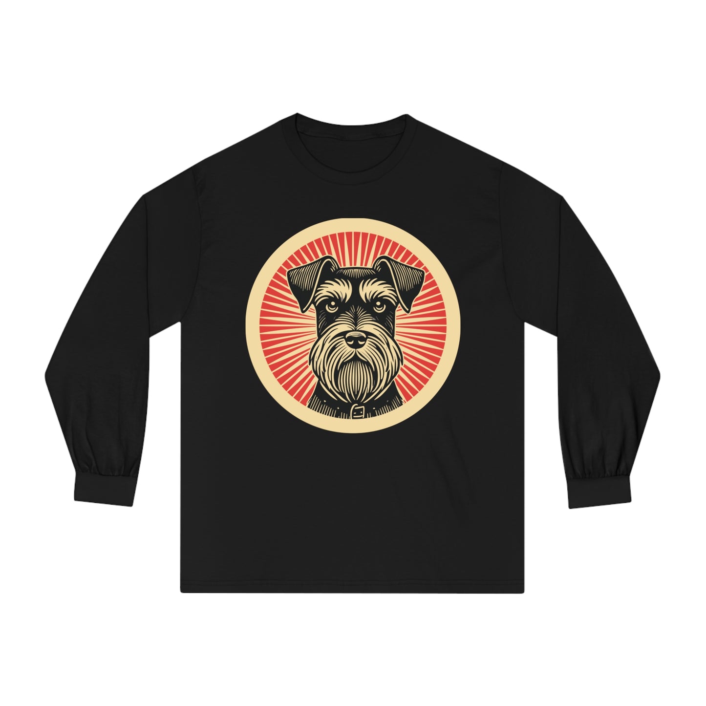 Miniature Schnauzer Long Sleeve Tee for Adults