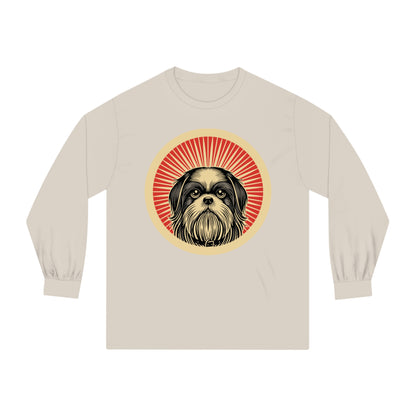 Shih Tzu Long Sleeve Tee for Adults