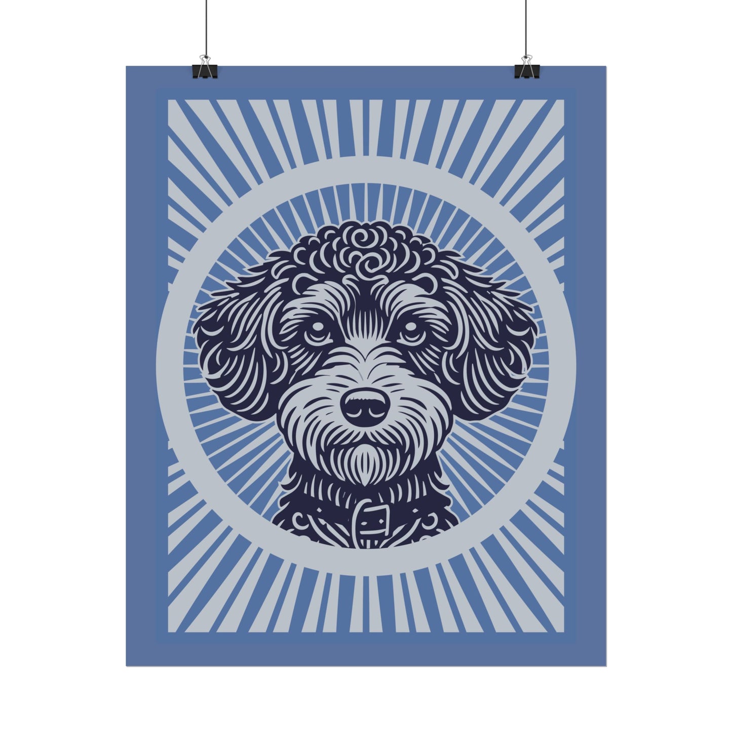 Schnoodle Art Print