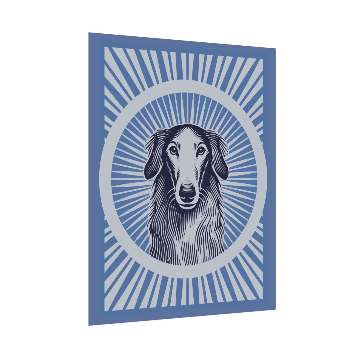 Borzoi Art Print — view 3