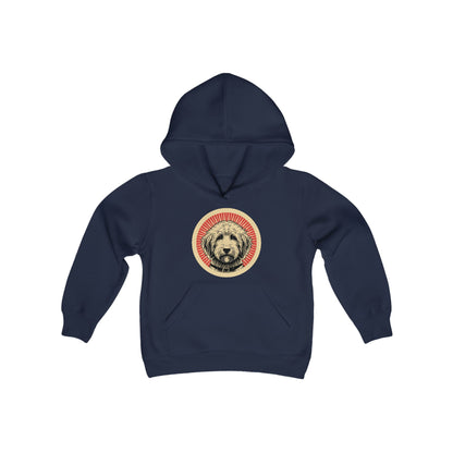 Goldendoodle Heavy Hoodie for Kids