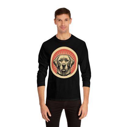 Labrador Retriever Long Sleeve Tee for Adults