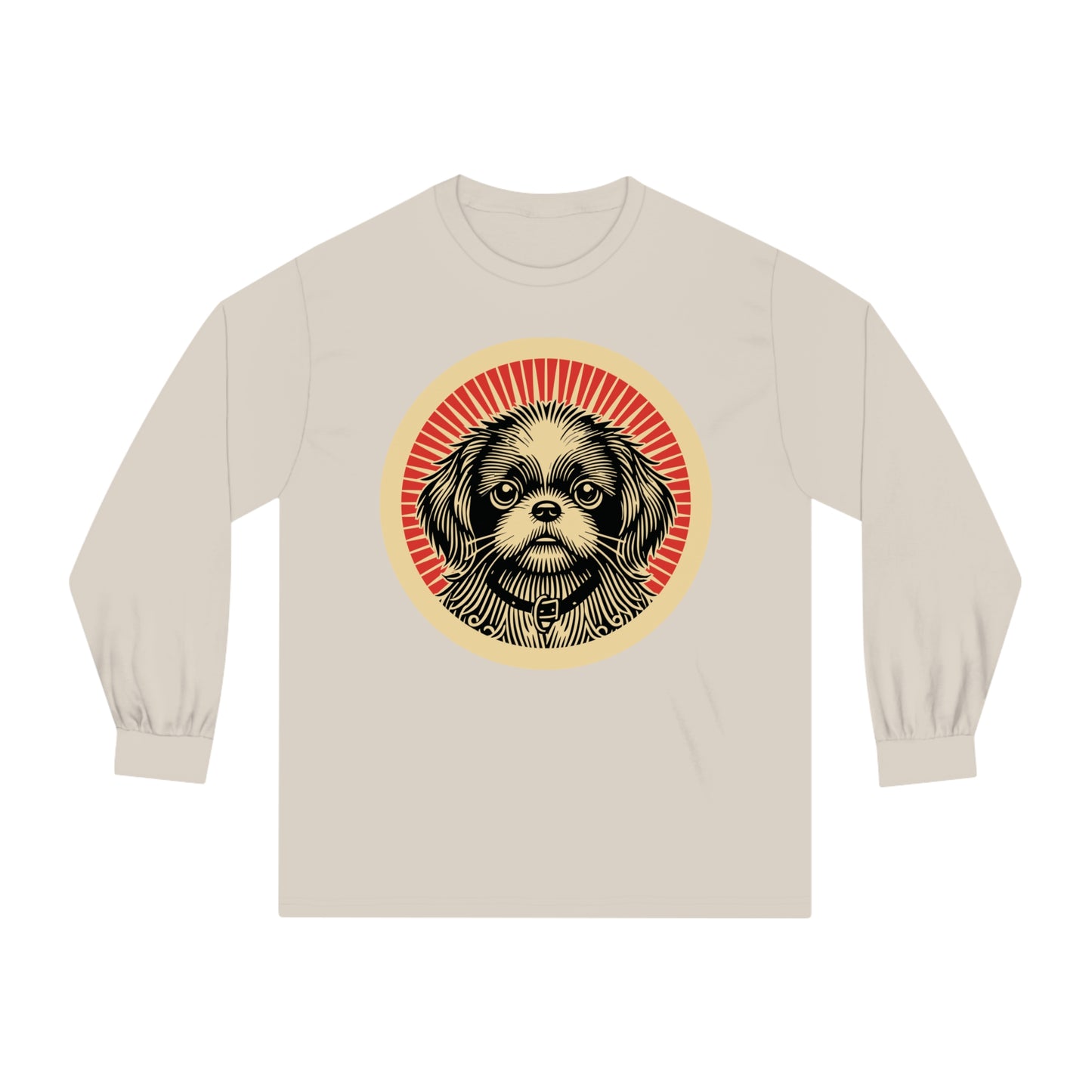 Pekepoo Long Sleeve Tee for Adults