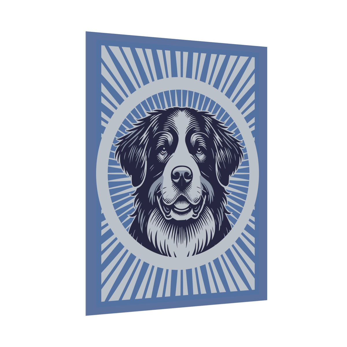 Bernese Mountain Dog Art Print — view 6