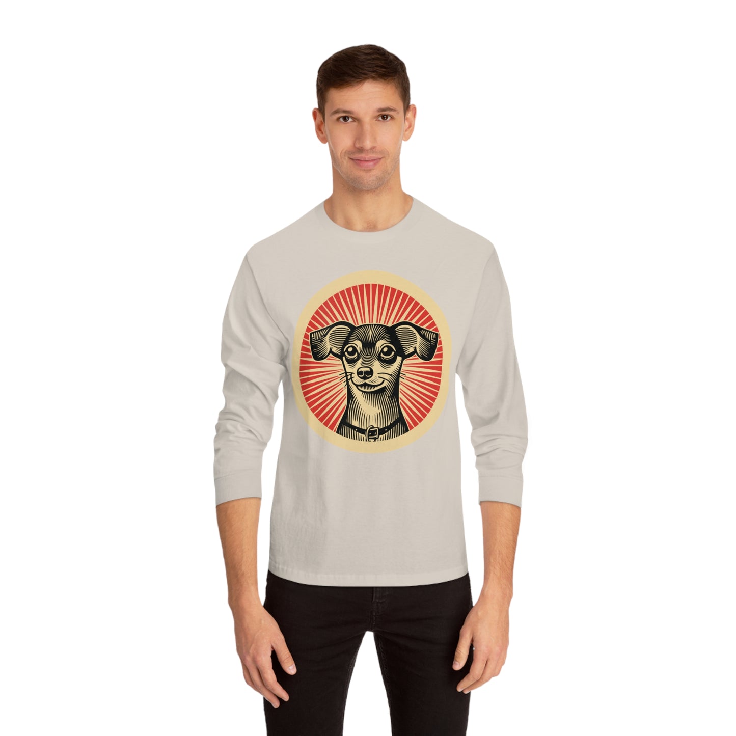 Chiweenie Long Sleeve Tee for Adults