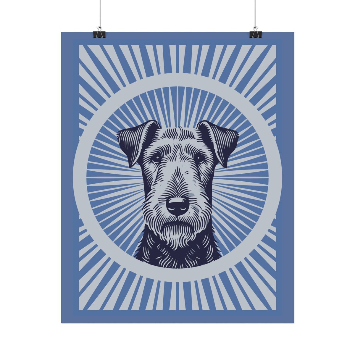Airedale Terrier Art Print — view 5