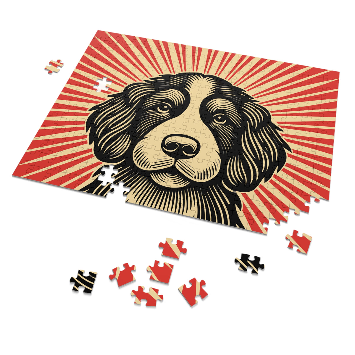 Bernedoodle Jigsaw Puzzle — view 2