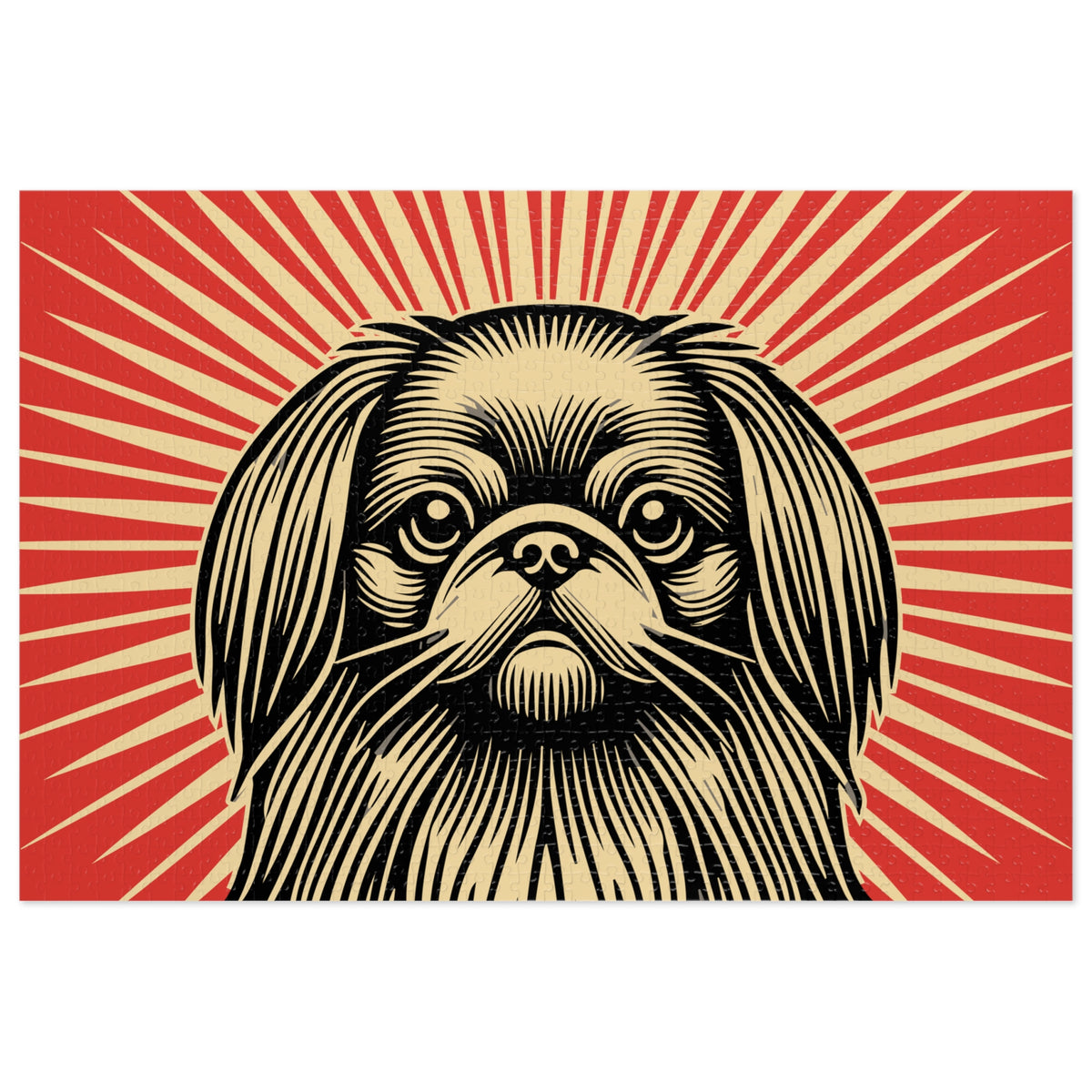 Pekingese Jigsaw Puzzle — 29.25" × 19.75" (1000 pcs)