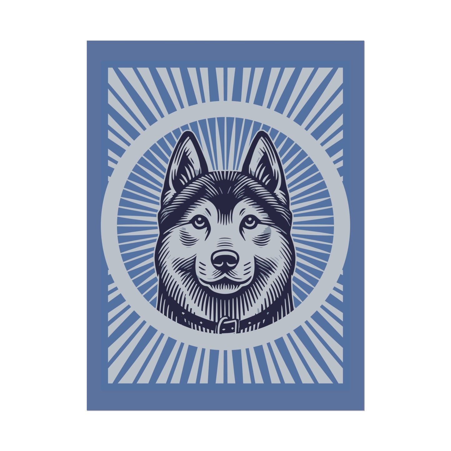 Norwegian Elkhound Art Print
