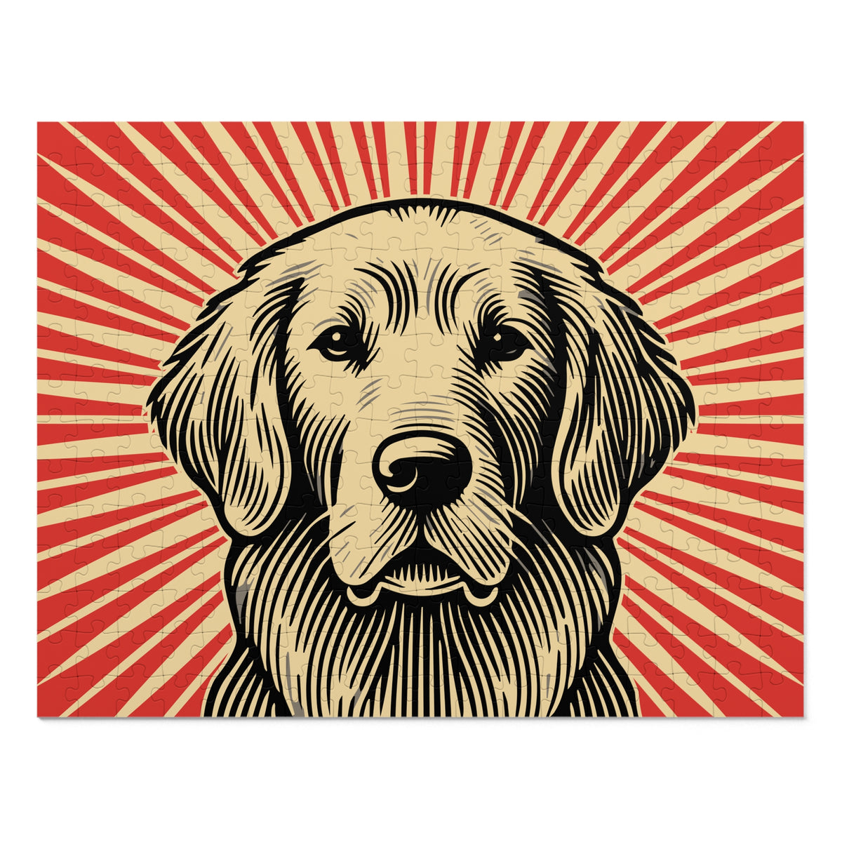 Golden Retriever Jigsaw Puzzle