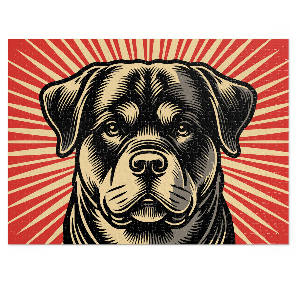 Rottweiler Jigsaw Puzzle — 20.5" × 15" (500 pcs)